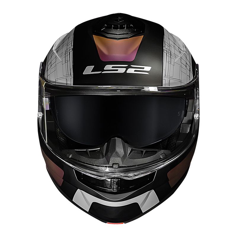 CAPACETE STROBE II ORION PRETO/ROXO FOSCO