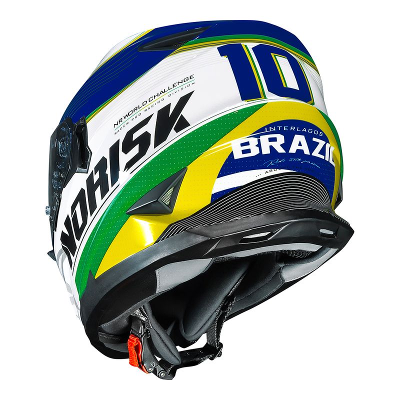 CAPACETE NORISK SOUL GRAND PRIX BRAZIL