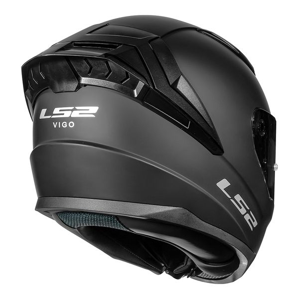 CAPACETE LS2 VIGO MONOCOLOR PRETO FOSCO