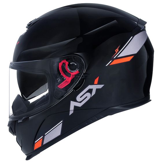 EAGLE SV SOLID BRILHO PRETO GRAFITE VERMELHO
