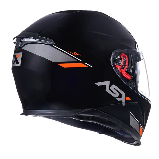 EAGLE SV SOLID BRILHO PRETO GRAFITE VERMELHO