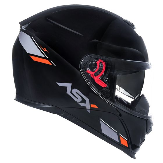 EAGLE SV SOLID BRILHO PRETO GRAFITE VERMELHO