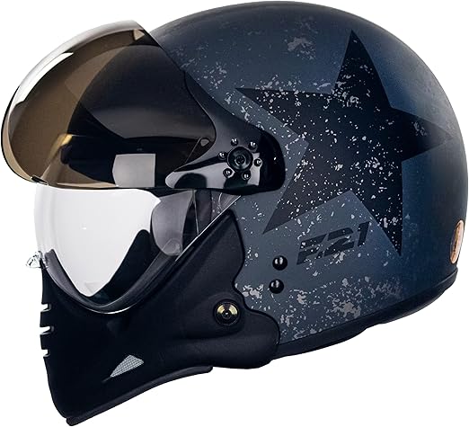 CAPACETE ABERTO MOTO PEELS F-21 OLD TANK
