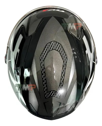 CAPACETE FW3 GTX FOX COM ÓCULOS INTERNO