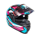CAPACETE FW3 GTX FOX COM ÓCULOS INTERNO