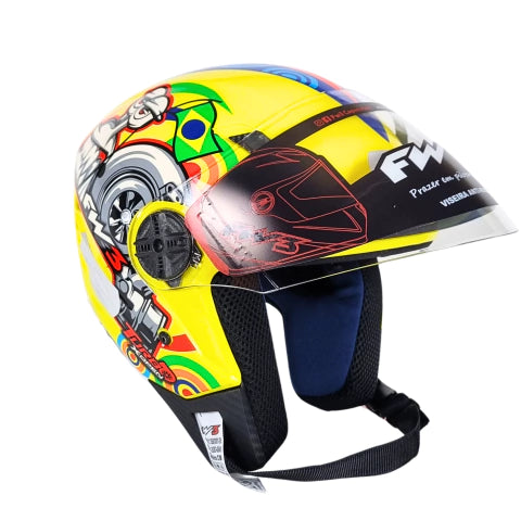 CAPACETE FW3 X OPEN TURBO