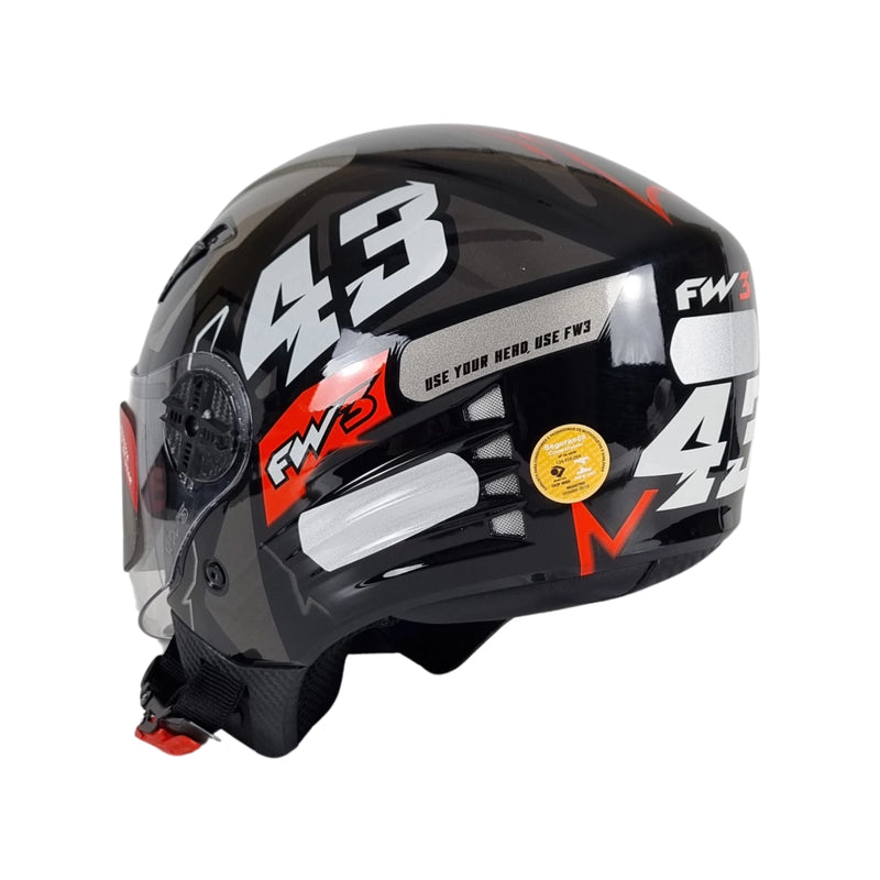 CAPACETE FW3 X OPEN UP 43